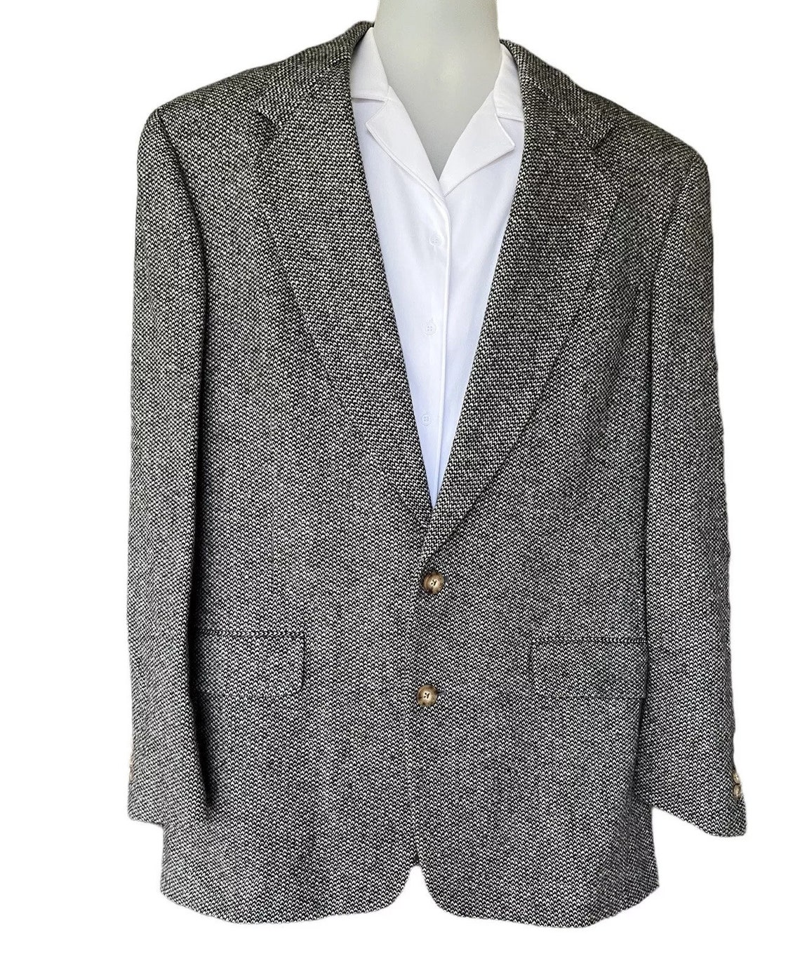 11779 Brown Patterned Mens Blazer Jacket main image 1
