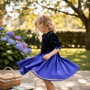 slim fit dress slacks Girls' Baby Bunnies 3/4 Sleeve Ruffle Twirl Dress Size: 12-24M by Mila & Rose