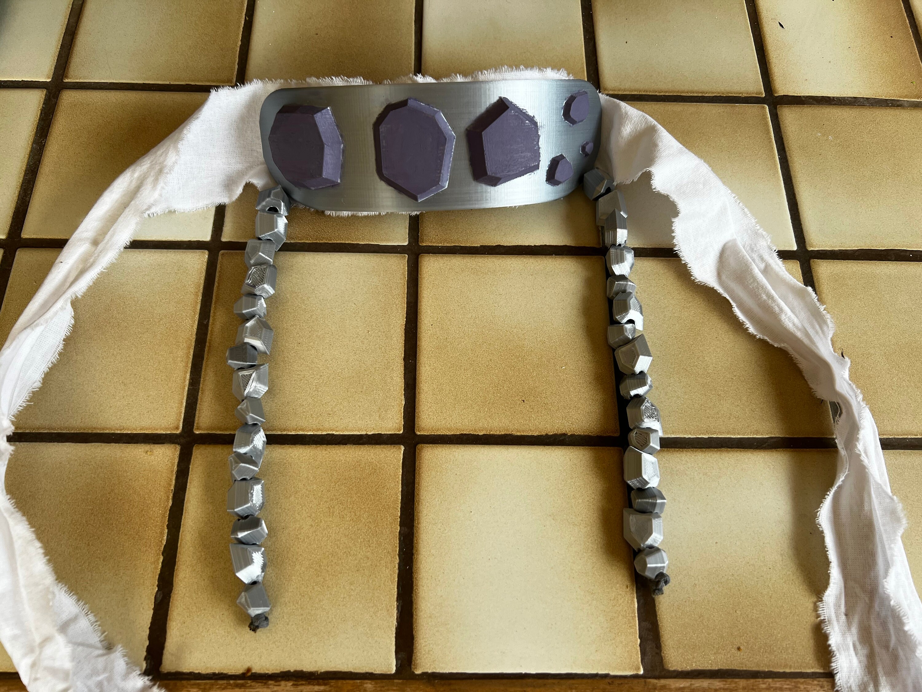 Headband Uzui Tengen Demon Slayer / Kimetsu No Yaiba Etsy