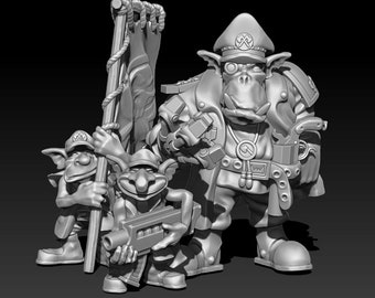 Goraxe Big Boss & Grots - 3 models