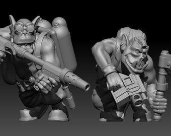 Goraxe Tactical Orks - 8 Models