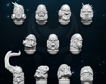 44x Plague Head Conversion Pieces