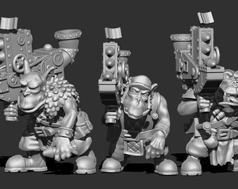 Ork Missile Boyz & Pitfighters - 5 Models