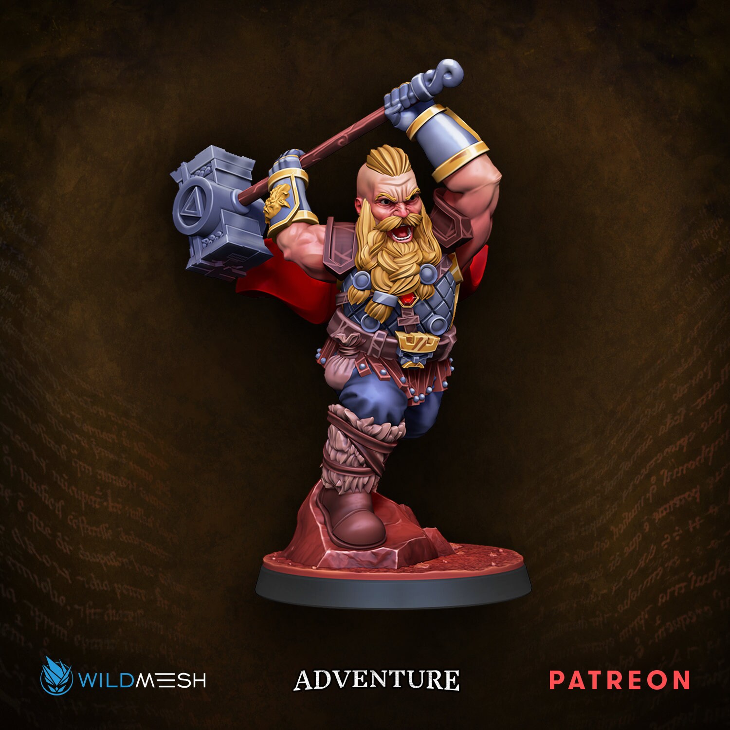 Resin Printed Tabletop Hero Set Etsy