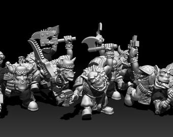Space Ork Boyz - 10 Models
