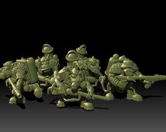 Flamer Boyz - 5 Models