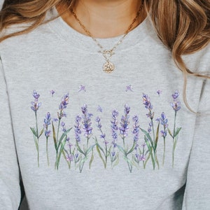 Vintage Pastel Floral Print Men's Sweatshirt