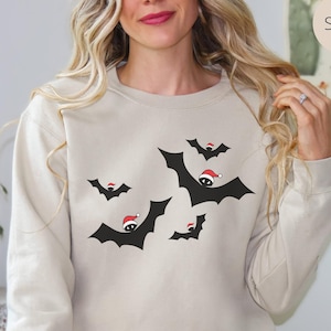 Bat christmas jumper top