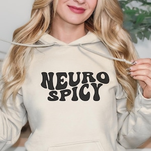 Neurospicy Hoodie, Neurodivergent, Neurospicy Shirt, ADHS Shirt, Neurodivergent Shirt, Lustiges Neurodivergent, Neurodivergent Geschenk, AuDHD