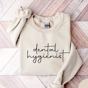 Sweat-shirt d’hygiéniste dentaire, étudiant RDH, cadeau pour hygiéniste, hygiéniste dentaire agréé, hygiène dentaire, assistant dentaire, cadeau d’hygiéniste