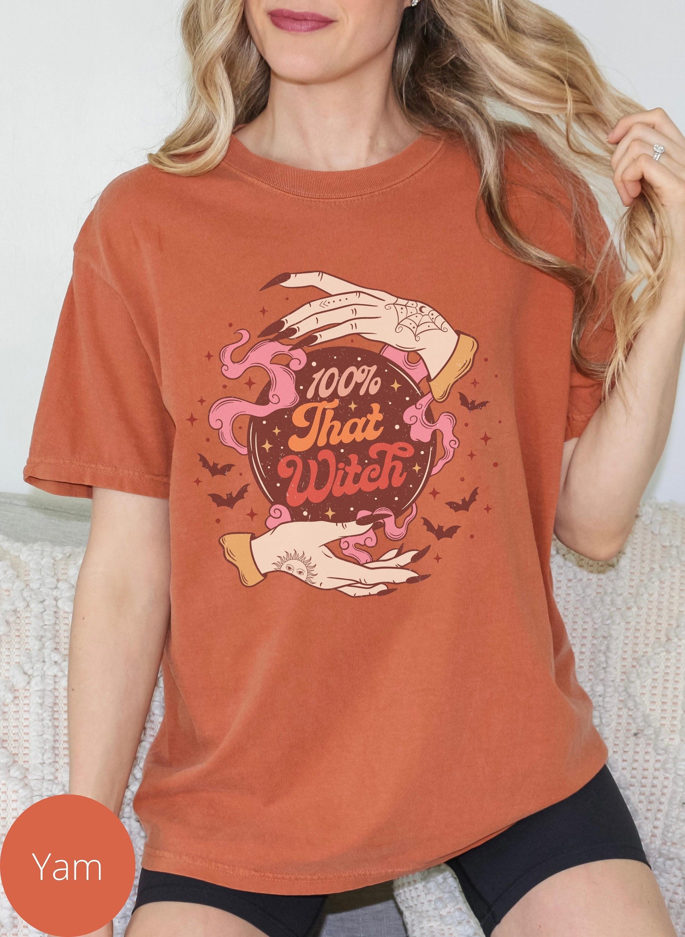 Discover That Witch , Halloween Witch, Witchy Shirt, Womens Witch Shirt, Boho Witch, Boho Halloween, Womens Boho, Halloween TShirt