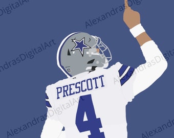 Impresión de Dak Prescott