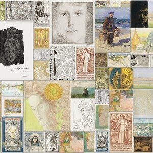 William Morris Print, Gustav Klimt Art, Art Nouveau Bundle, Poster ...
