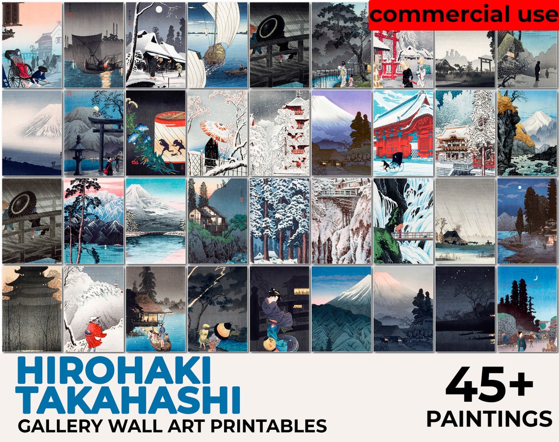 Hiroaki Takahashi Art Bundle Deal Art Bundle Sale Best Art Etsy