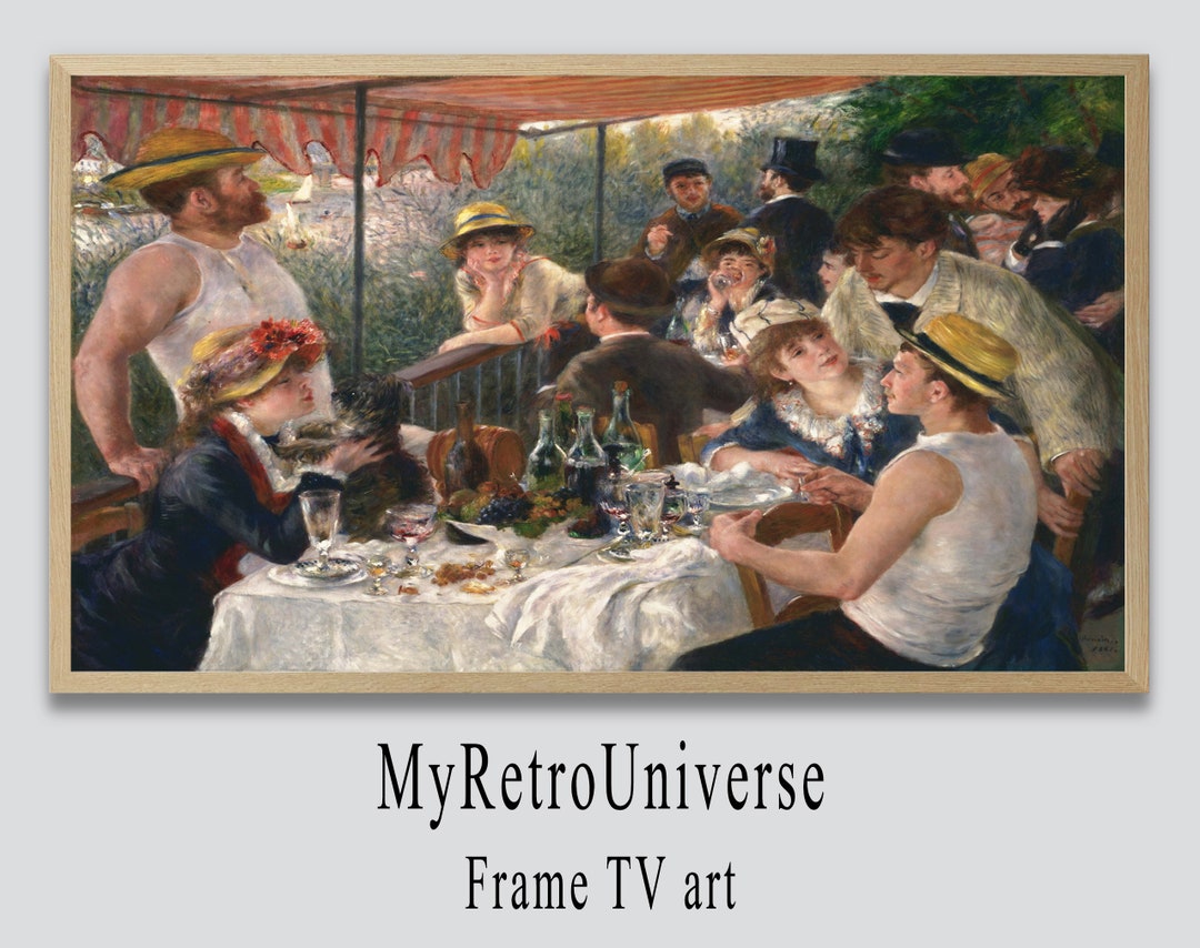 Frame TV Art Tv Frame Set Tv Frame Art Famous Scenery by - Etsy