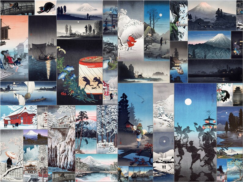 Hiroaki Takahashi Art Bundle Deal Art Bundle Sale Best Art Etsy
