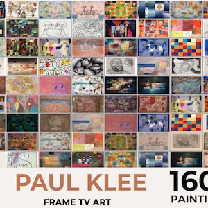 Paul Klee Frame TV Art Complete Bundle, Tv Frame Set, Tv Frame Art, Paul Klee Painting Ultimate Collection, Paul Klee Art Set