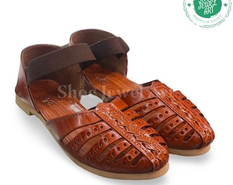 Handmade Leather Indian Sandals: Traditional Cutting Design, Summer Style