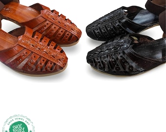 Handmade Leather Gladiator Sandals: Indian Style Summer Shoes