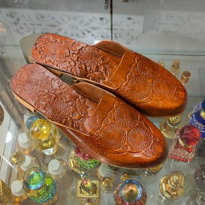 Genuine Leather Mule Slippers Women, Handmade Slipper, Brides Outfit, Back Open flats, Birthday Gift, Vintage Turkish Premium Leather Flats,