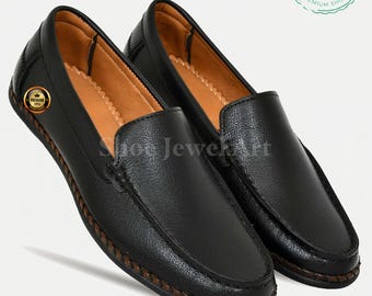Handgemaakte leren loafers: stijlvolle instappers