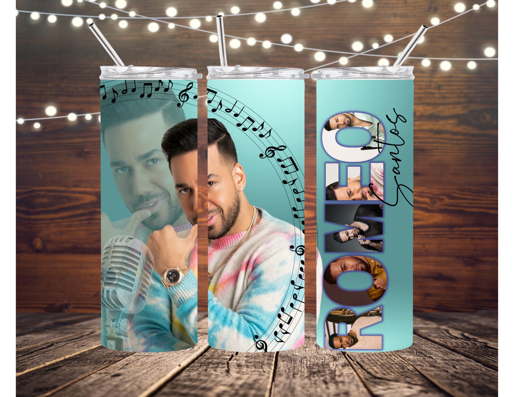 Romeo Santos Tumbler - Etsy