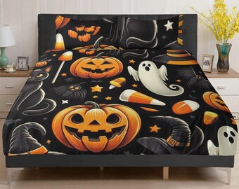 3 pcs Literie Halloween