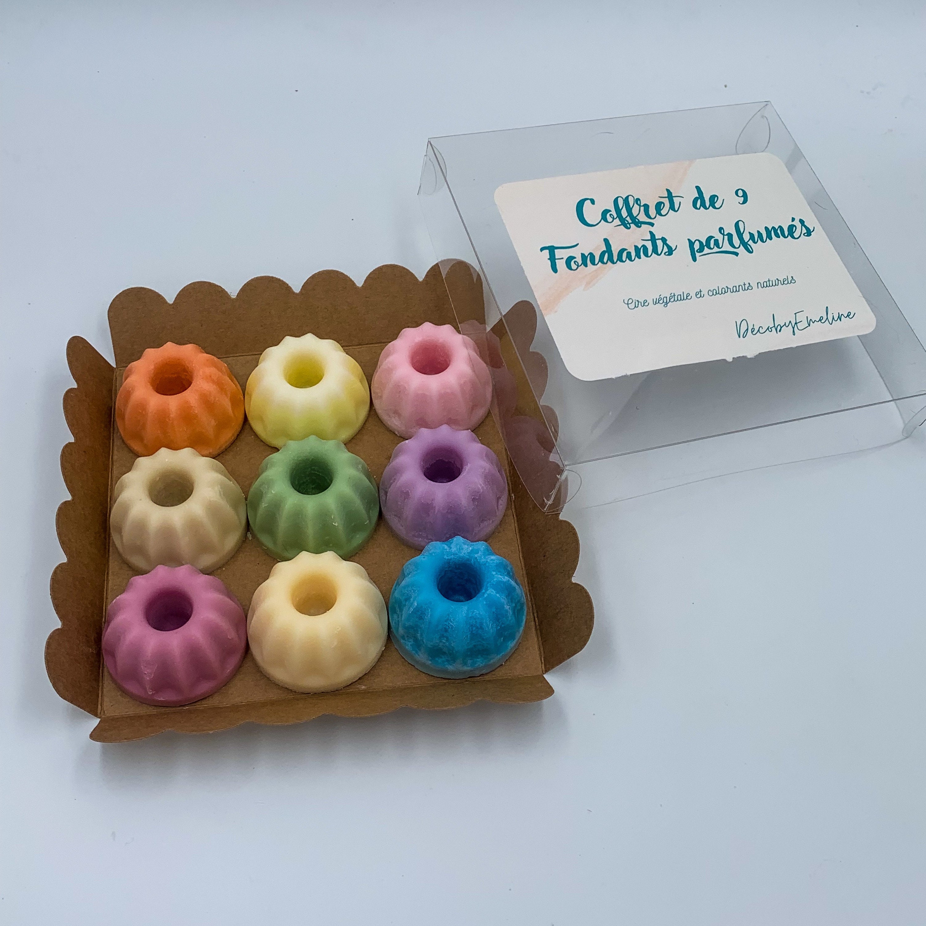 Coffret de 9 Fondants Parfumés