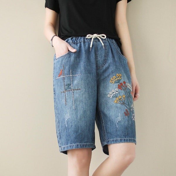Embroidered Pants - Etsy