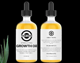 Hair Growth Oil Private Label 12 Count