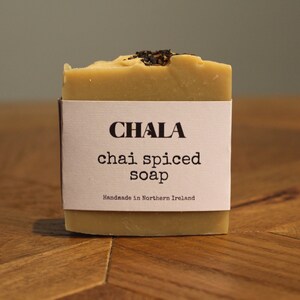 Chai-gekruide zeep