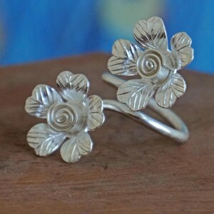 MIAO STERLING SILVER Ring, 925 Silver Ring, Tribal Ring, Boho Ring, Adjustable Ring, Gift For Her, Birthday Gift, Oriental Jewel