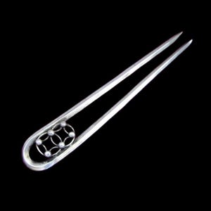 Handmade Silver Hair Accessories Stick Pin Tribal Ethnic Hmong Miao Jewelry, Gift For Her, Birthday Gift, Oriental Jewelry