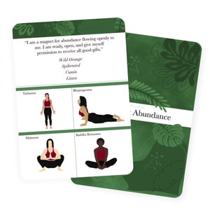 Flashcards de pleine conscience | Cartes de yoga | | de jeu de pleine conscience | de santé mentale Bien-être émotionnel | | de yoga Huiles essentielles | Cartes d’affirmation