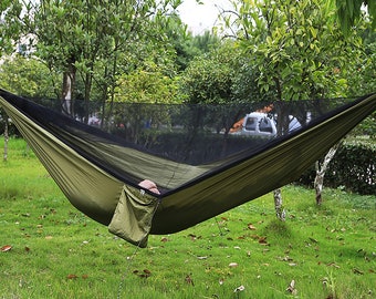 Netzhängematte Camping Garten Hängematte Reisehängematte 1 Person Aufbewahrung Netzhängematte Camping Garten Hängematte Reisehängematte 1 Person Aufbewahrung