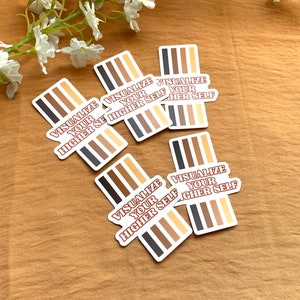 Affirmation Sticker | Positive Quote Sticker | Planner Sticker| Water Bottle Sticker | Girly Sticker | Cute Sticker | Matte Sticker