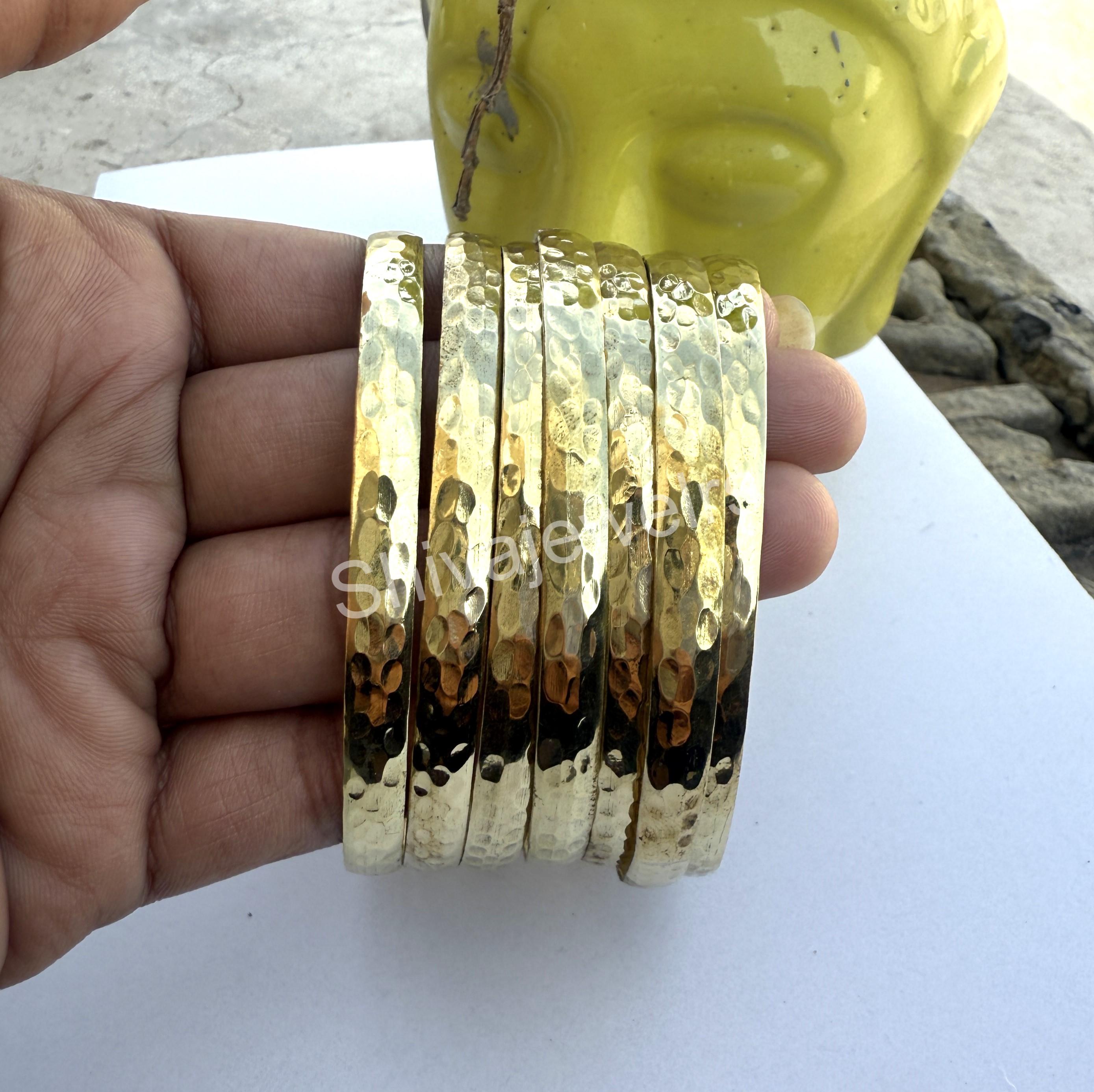 hammered bangle
