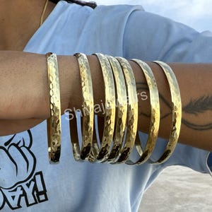Half round bangle