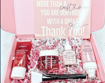 Watermelon Skincare Gift Set – Hydrating and Brightening Routine | Face Mask, Polish, Mist and Serum | All Skin Types