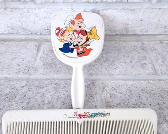 Vintage Rice Krispies Mirror and Comb Snap Crackle Pop 1984, Vintage Rice Krispies Memorabilia