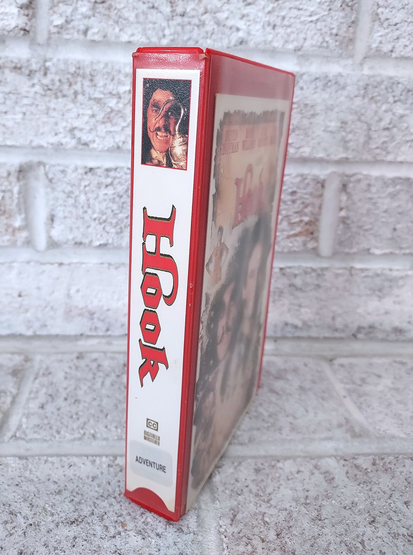 Ultra Rare Hook Red Clamshell VHS Hook VHS in Red Rental Etsy