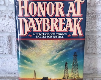 Honor at Daybreak First Edition by Elmer Kelton 1991, Rare Hardback Vintage Books