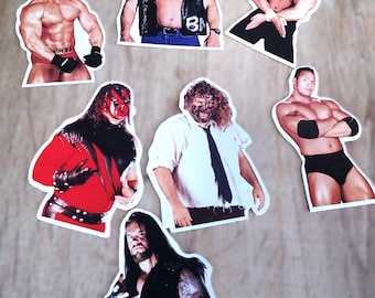 Vintage WWF Card Inserts Radical Rides, WWF Kane The Rock The Undertaker Mankind Vintage Collector