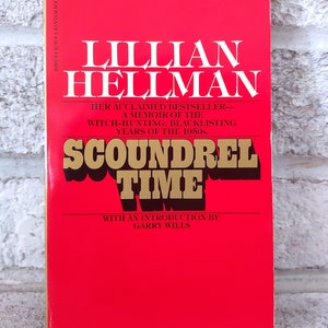 Like New Vintage Scoundrel Time by Lillian Hellman