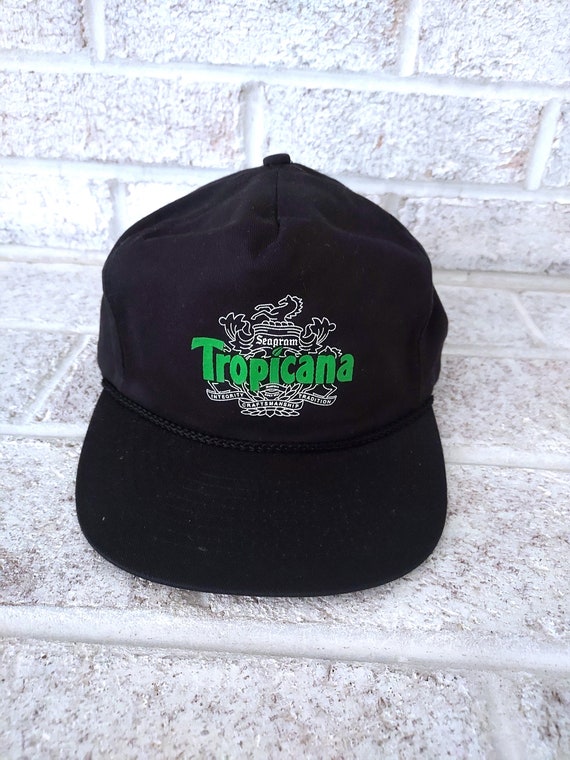 Rare '97 Seagram Tropicana Double Snapback, Rare … - image 1