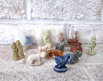 Vintage Wade Figurines, Red Rose Tea, England Ceramic Whimsies