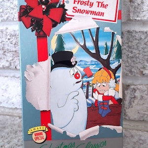 Original Like New Frosty the Snowman VHS, Vintage 1980s Frosty VHS