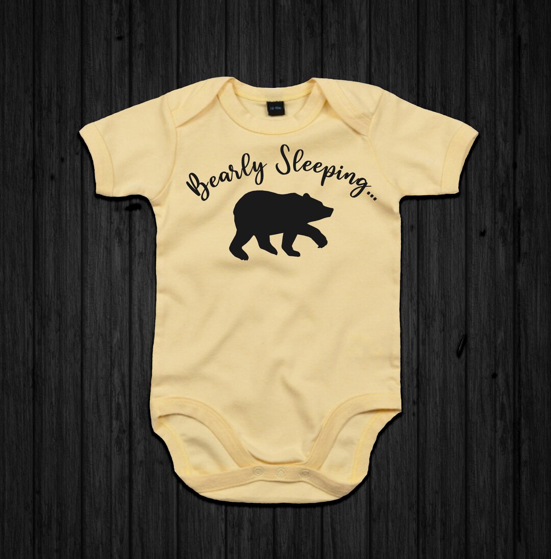 Bearly Sleeping Baby SVG, Funny Infant Quote (digital Download) - Etsy