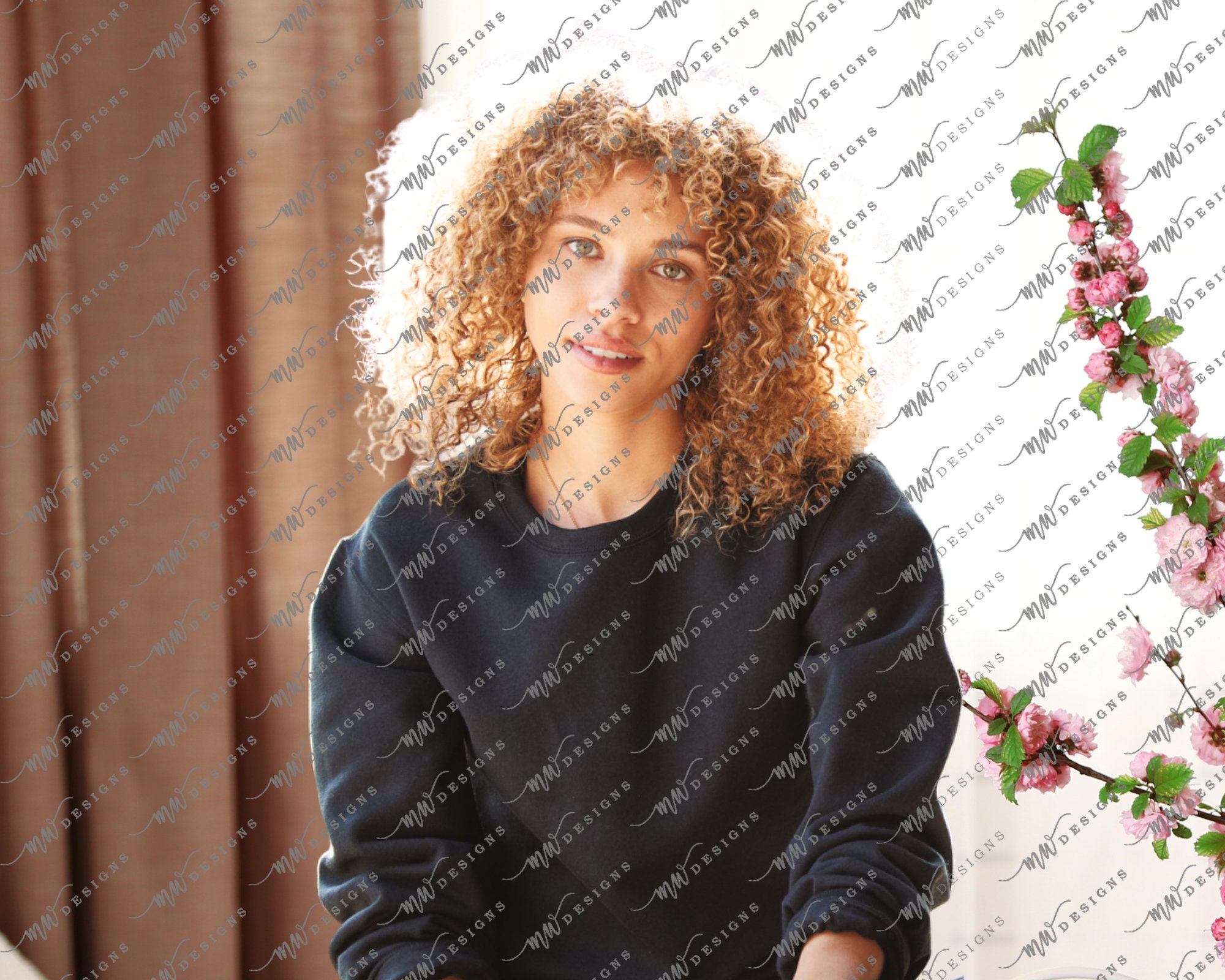 Jerzees 562MR Color + Size Chart | EDITABLE Canva Template | 562MR Crewneck Sweatshirt | 562MR 