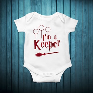 Archivo de corte SVG "I'm a Keeper" para Cricut, Silhouette, svg de bebé, refrán divertido para bebé, recién nacido, cita divertida
